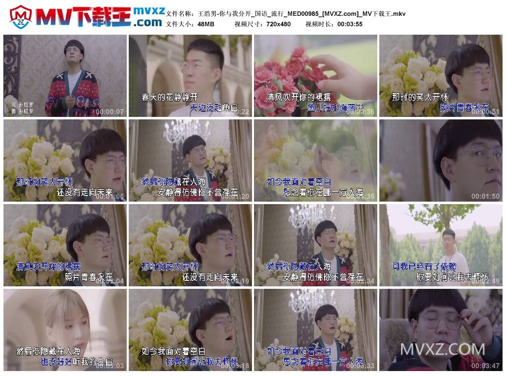 王浩男-你与我分开_国语_流行_MED00985